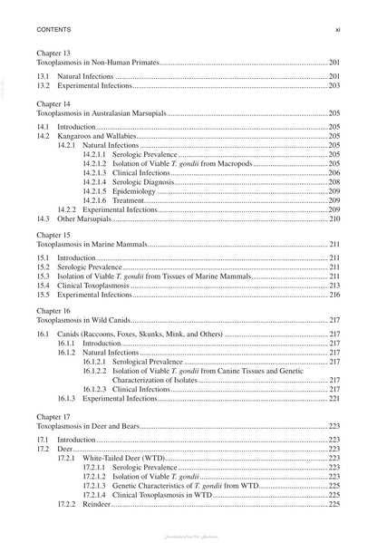 Toxoplasmosis of Animals and Humans 2nd Edition