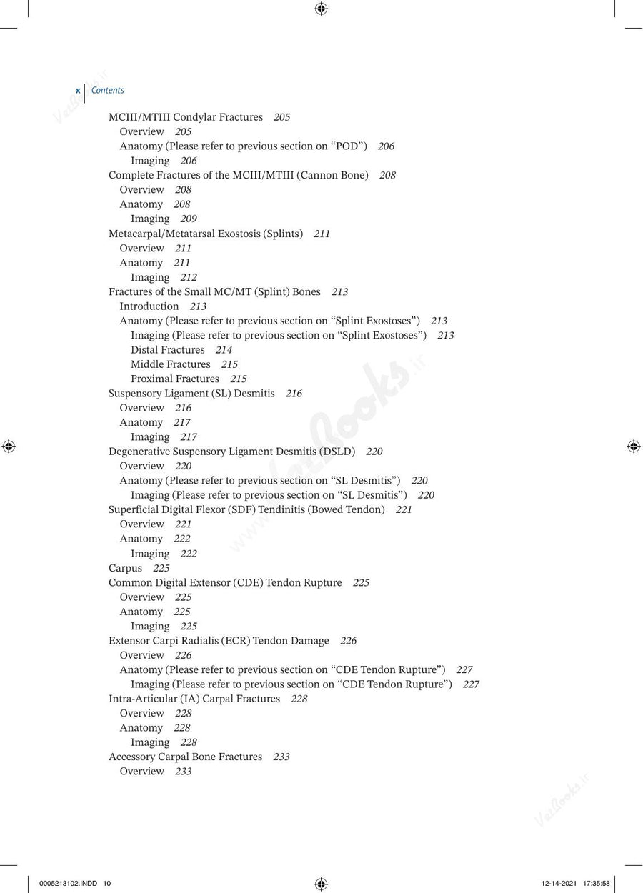 Preview page of Manual of Equine Lameness 2nd Edition