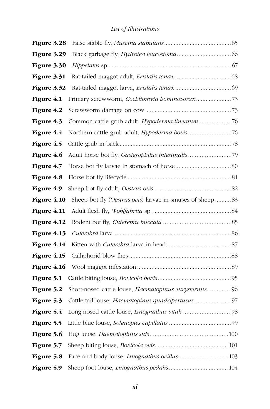 Veterinary Entomology Livestock And Companion Animals