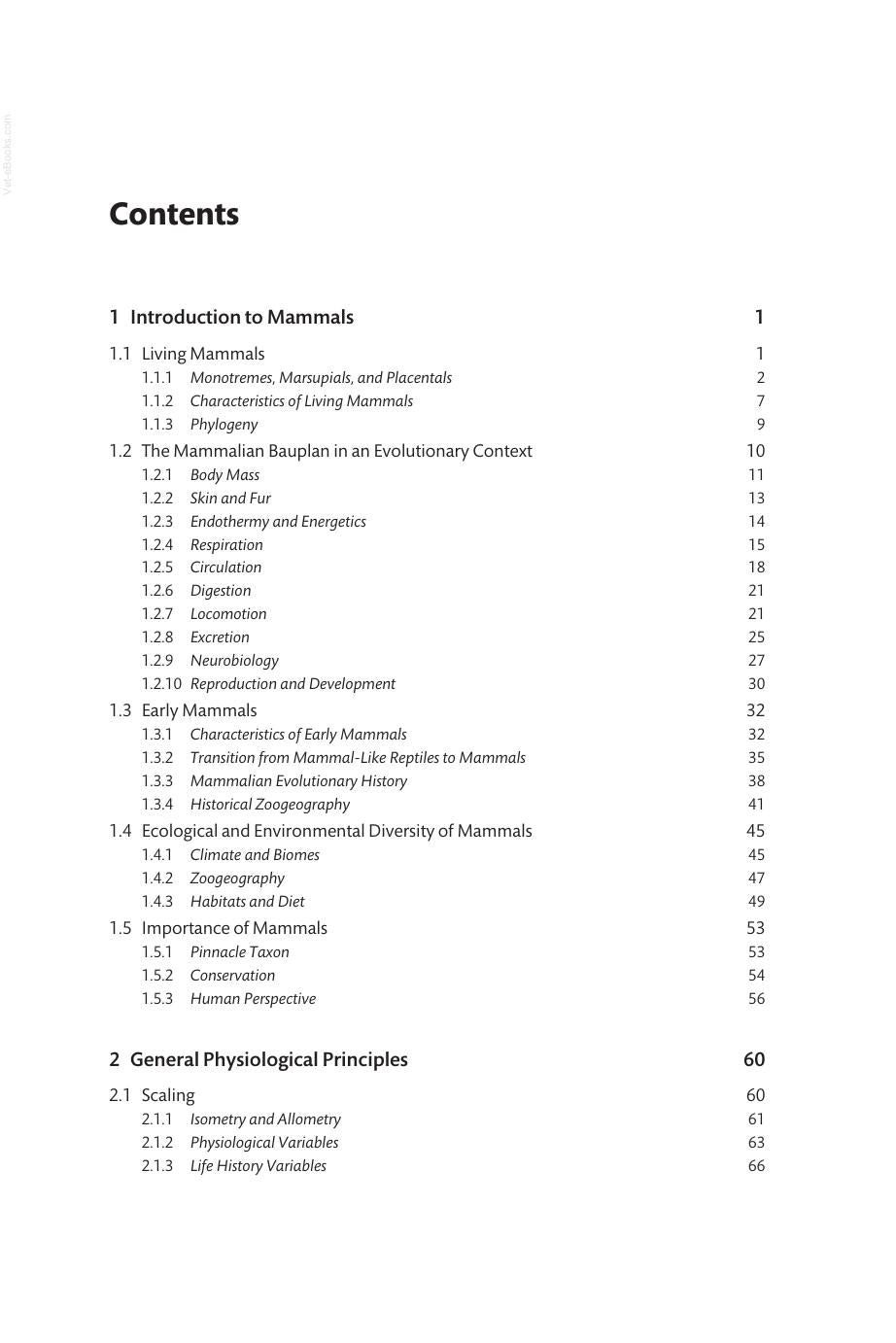 Ecological And Environmental Physiology Of Mammals