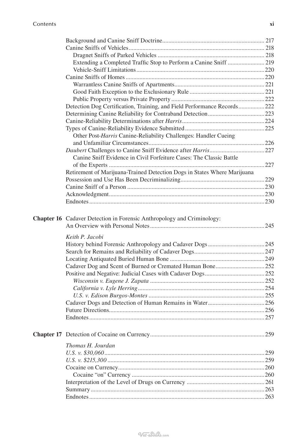 Canine Olfaction Science And Law Advances In Forensic Science Medicine Conservation And Environmental Remediation