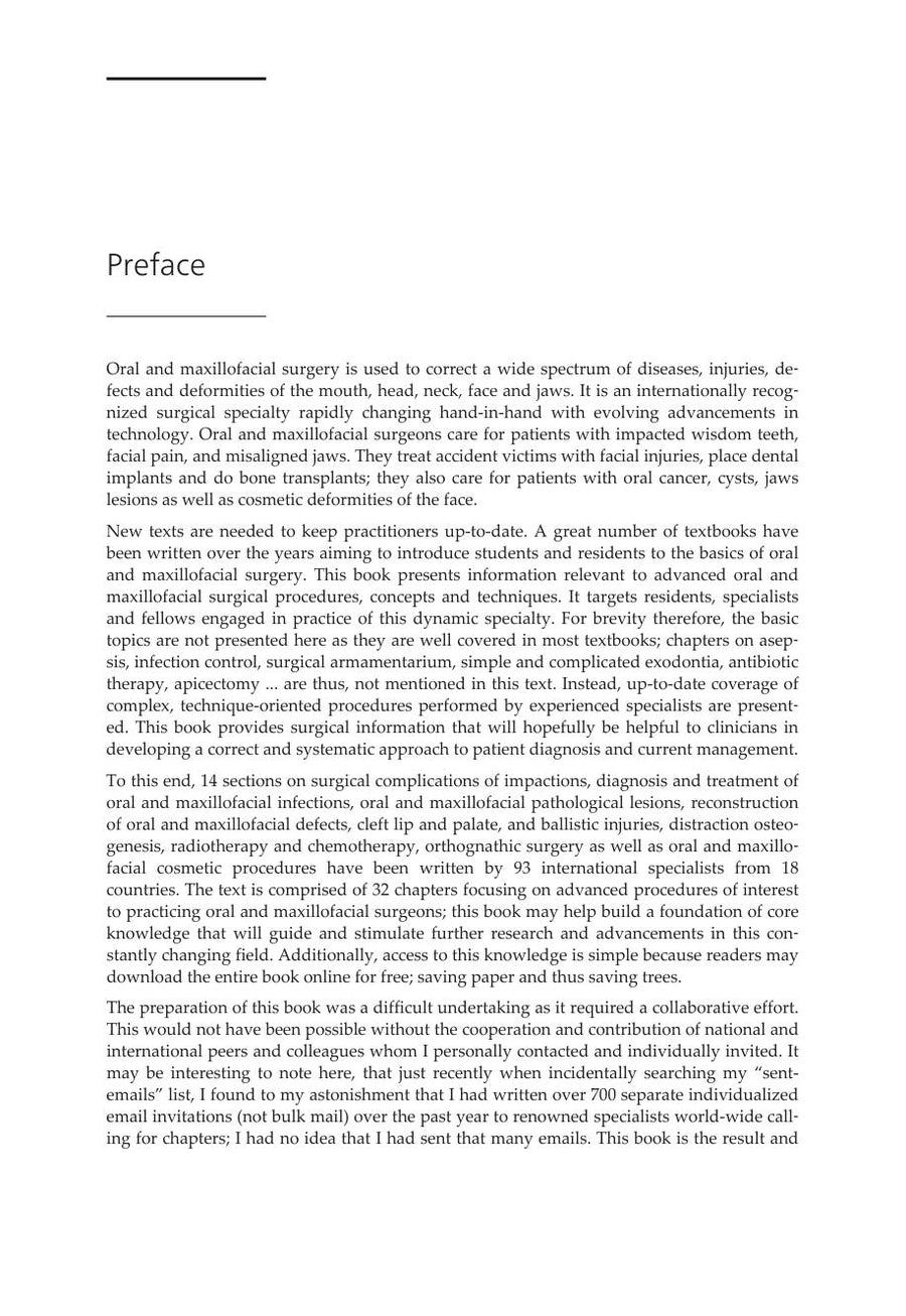 Preview page of A Textbook of Advanced Oral and Maxillofacial Surgery