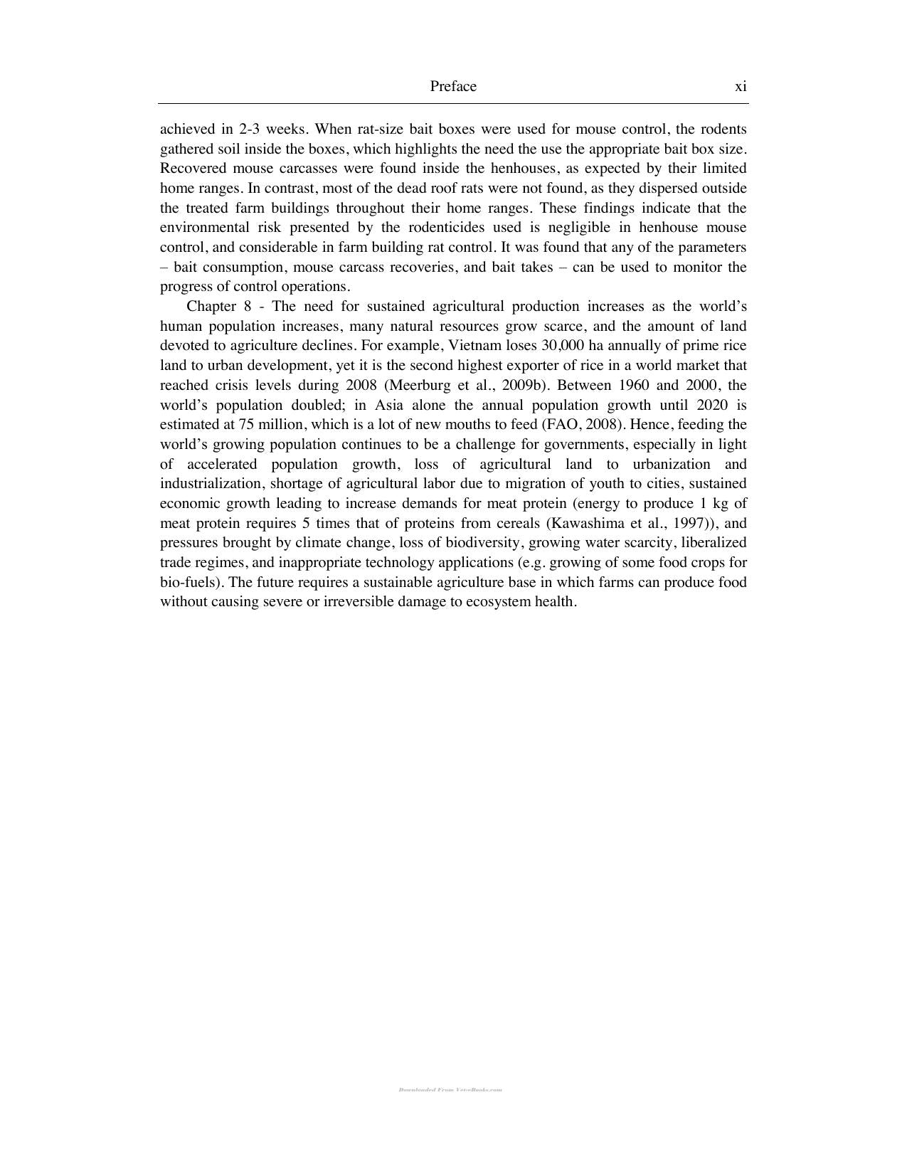Rodents Habitat Pathology And Environmental Impact