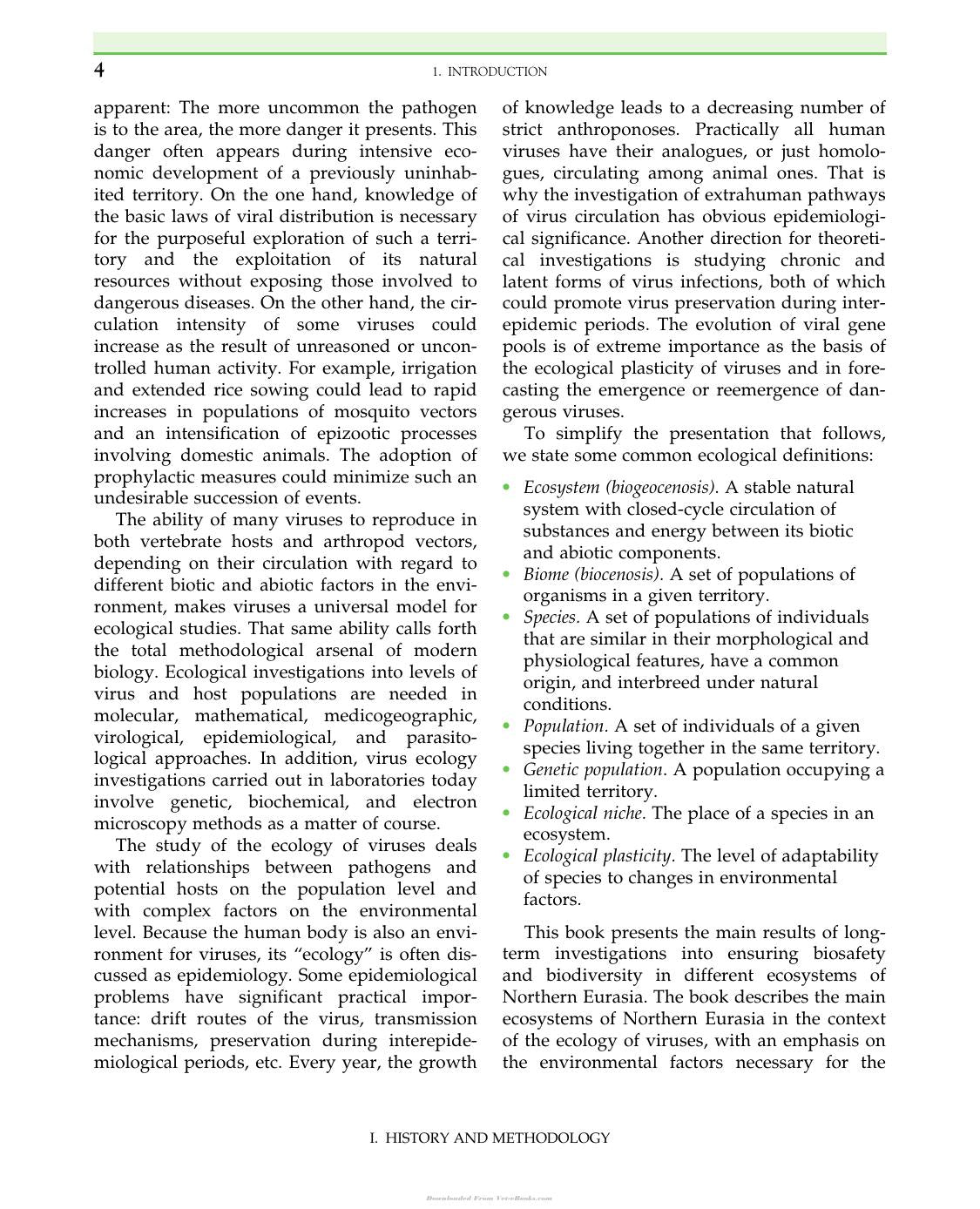Zoonotic Viruses In Northern Eurasia