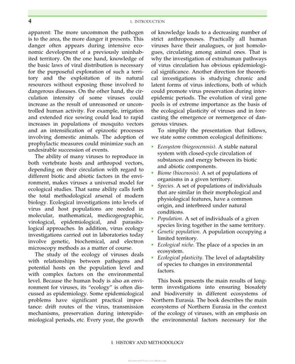 Zoonotic Viruses in Northern Eurasia
