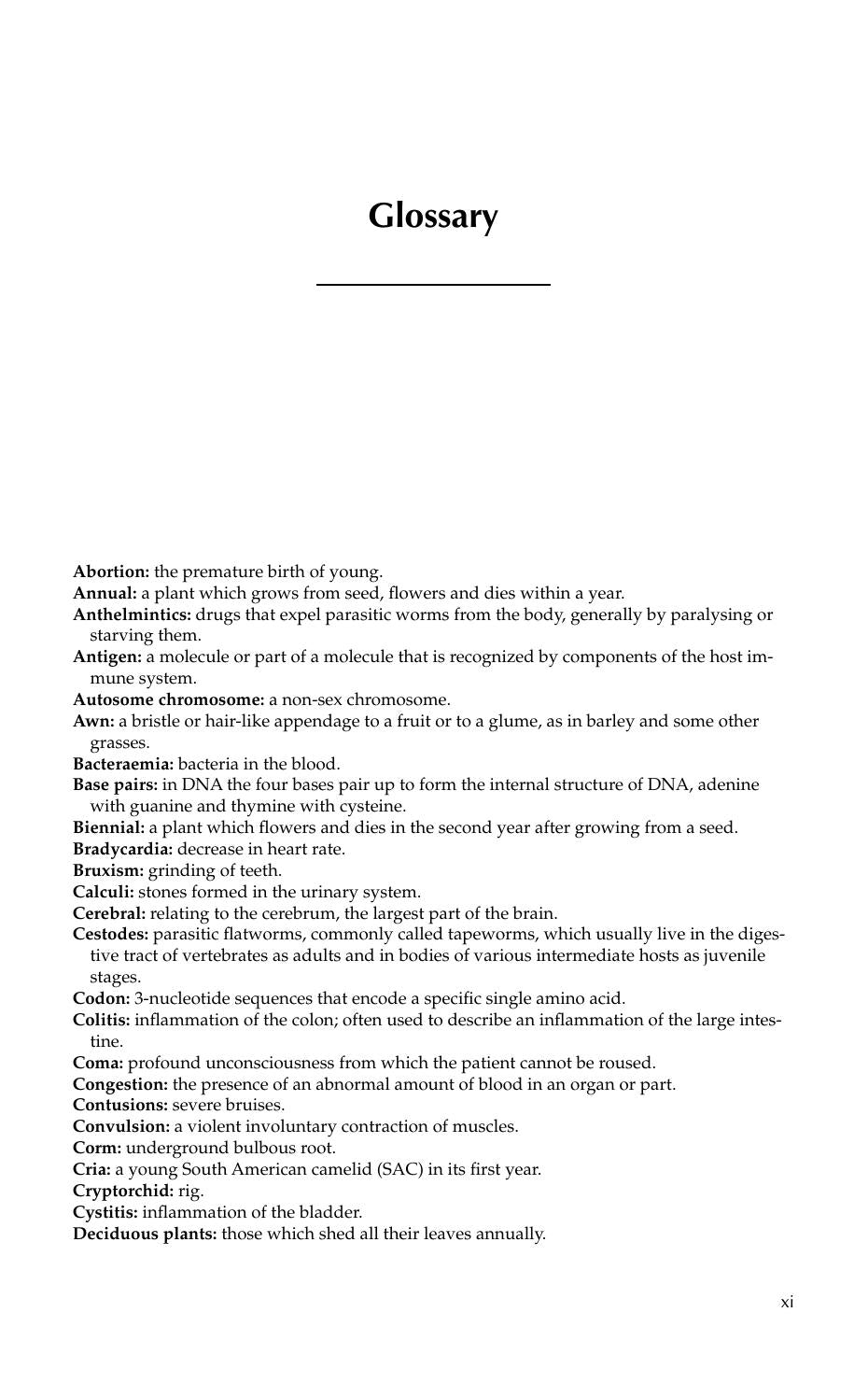 Veterinary Treatment Of Llamas And Alpacas