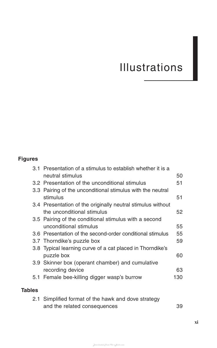 Determinants Of Animal Behaviour