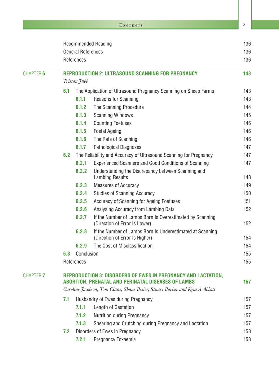Preview page of Sheep Veterinary Practice