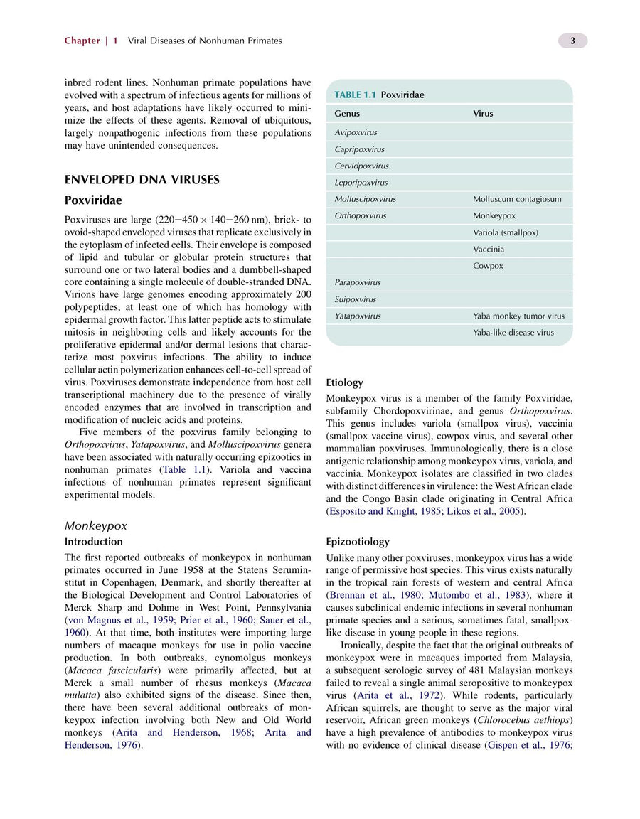 Preview page of Nonhuman Primates in Biomedical Research Volume 2 Diseases 2nd Edition