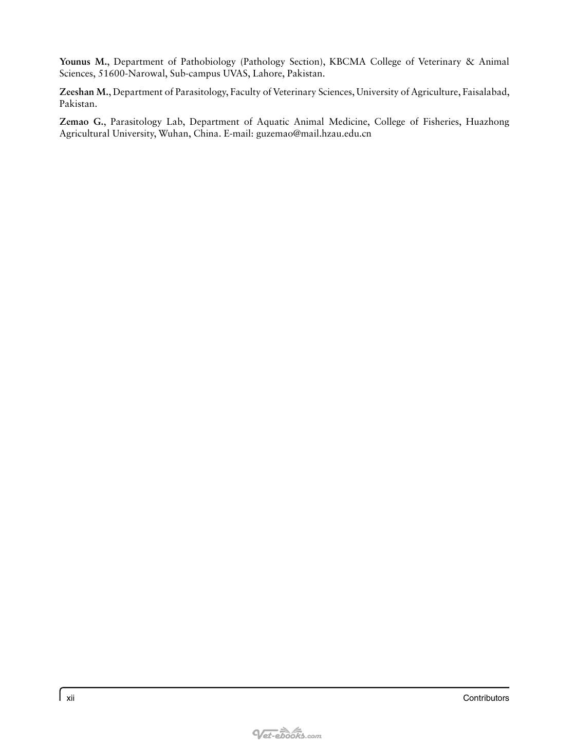 Parasitism And Parasitic Control In Animals Strategies For The Developing World
