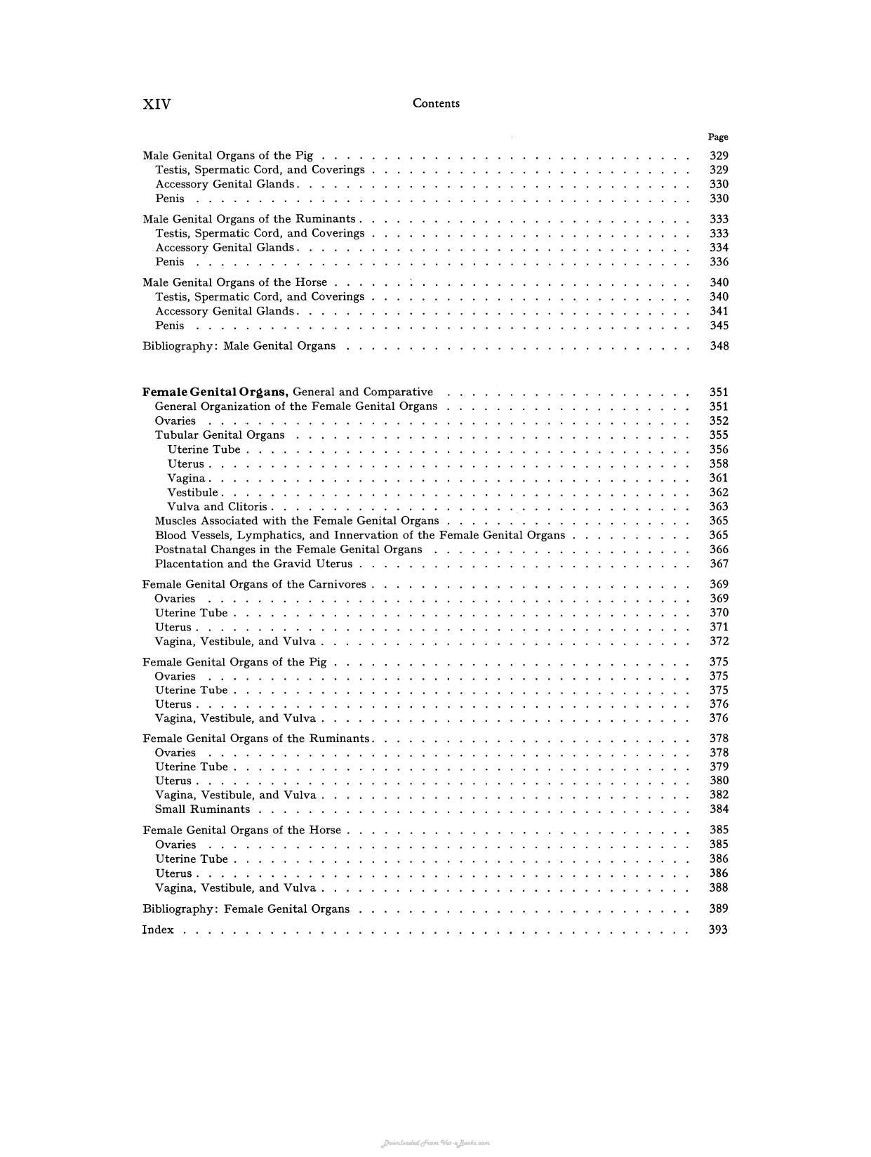 The Viscera Of The Domestic Mammals 2Nd Revised Edition