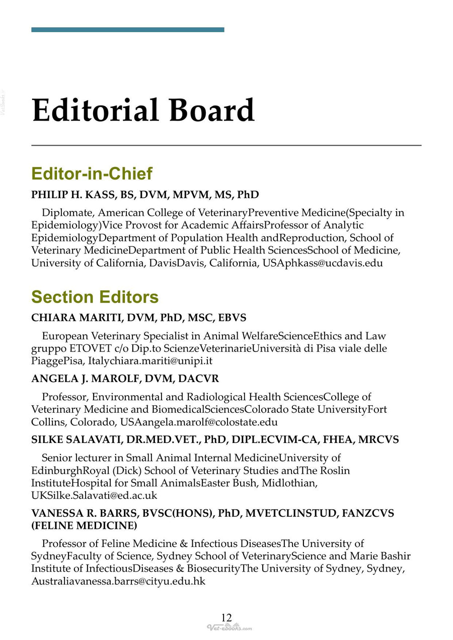 Preview page of Advances in Small Animal Care 2020