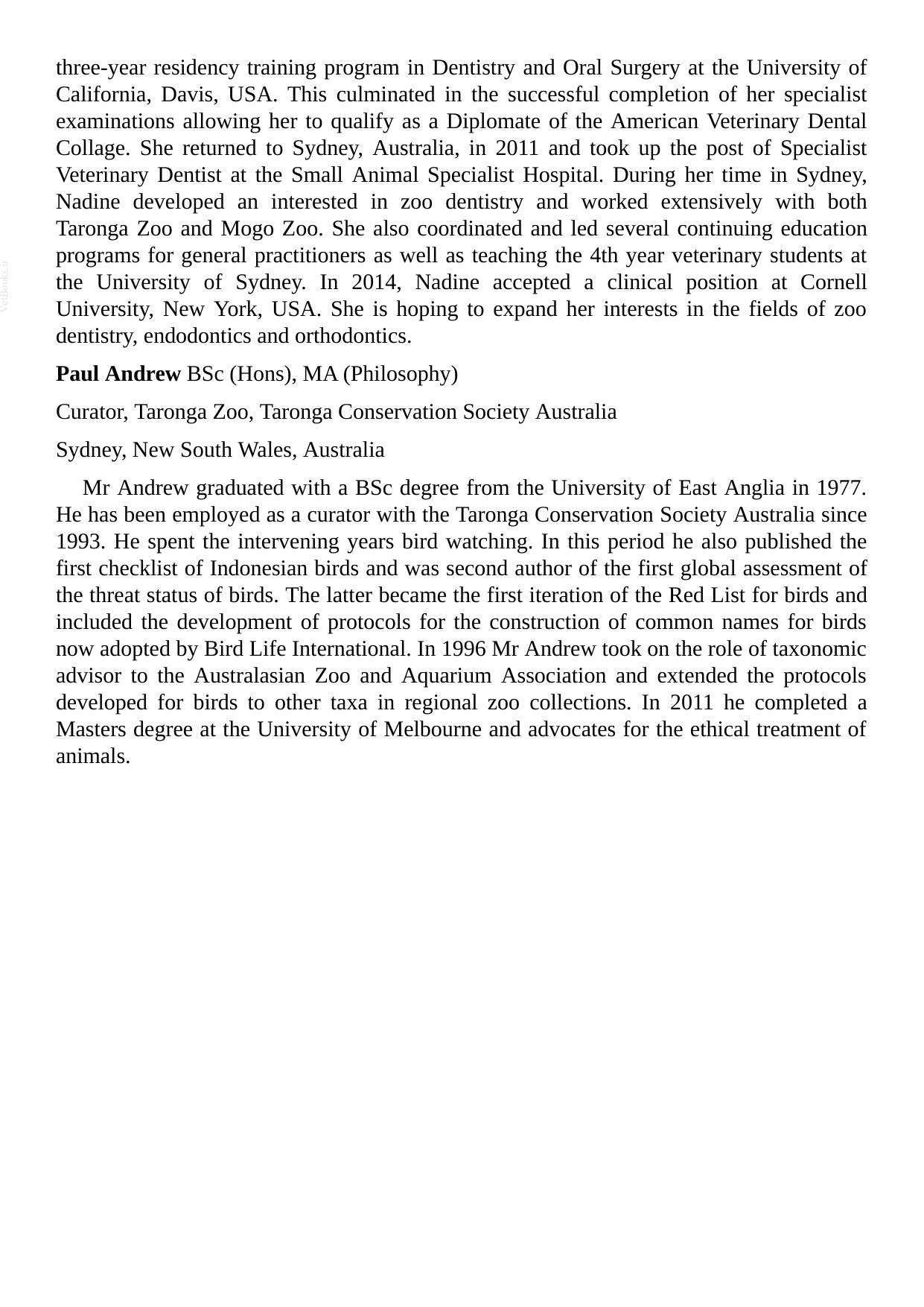 Radiology Of Australian Mammals