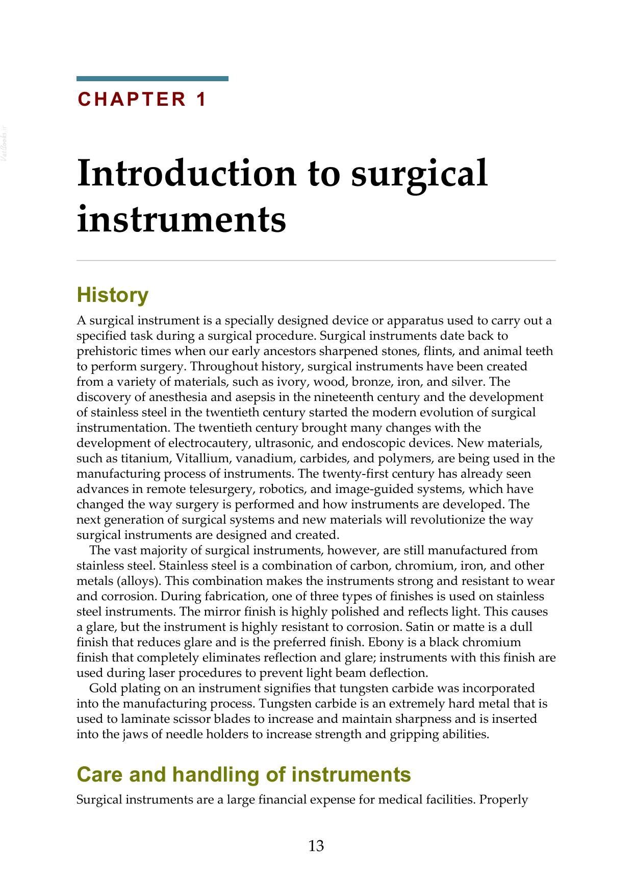 Surgical Instrumentation An Interactive Approach 3Rd Edition