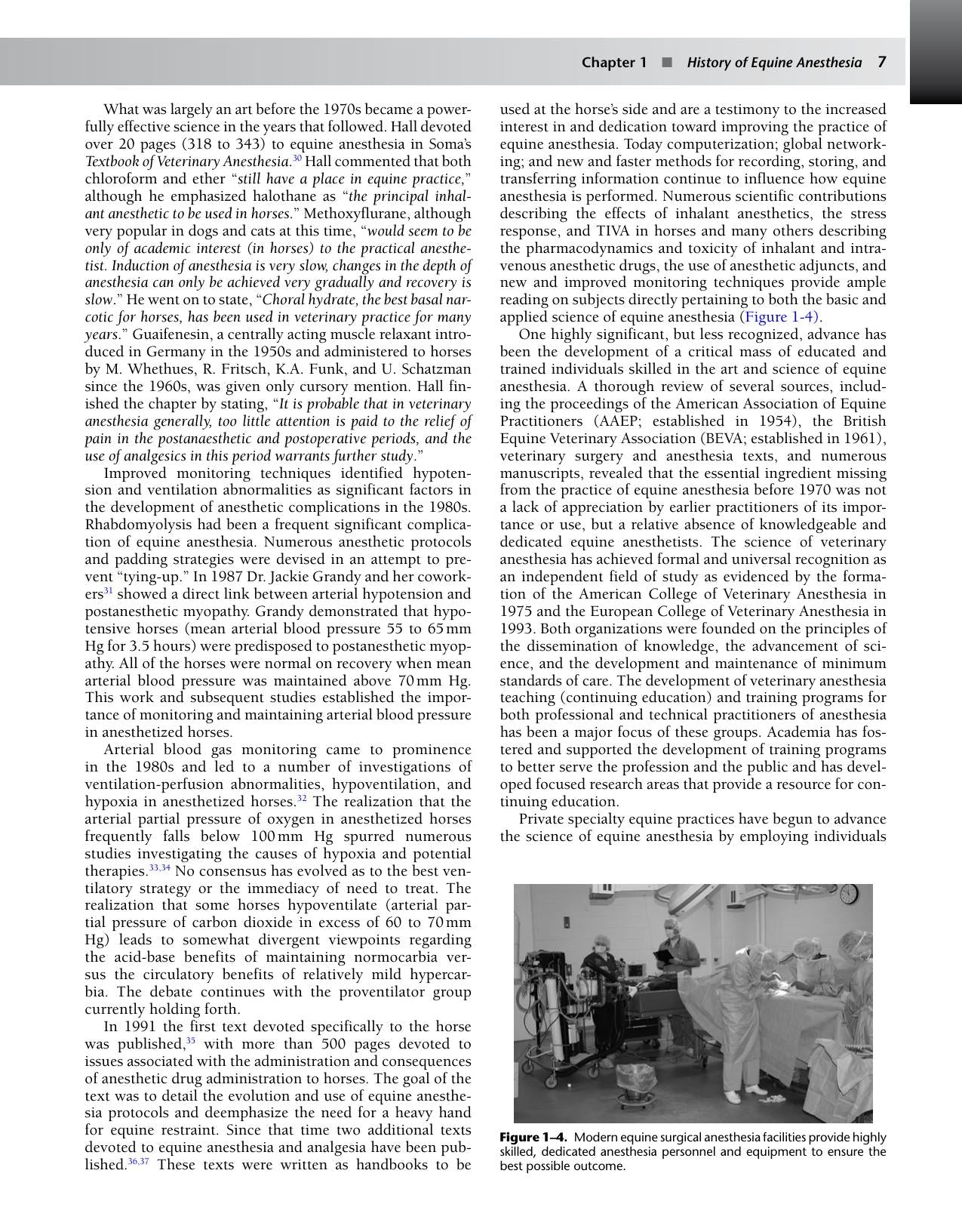 Equine Anesthesia Monitoring And Emergency Therapy