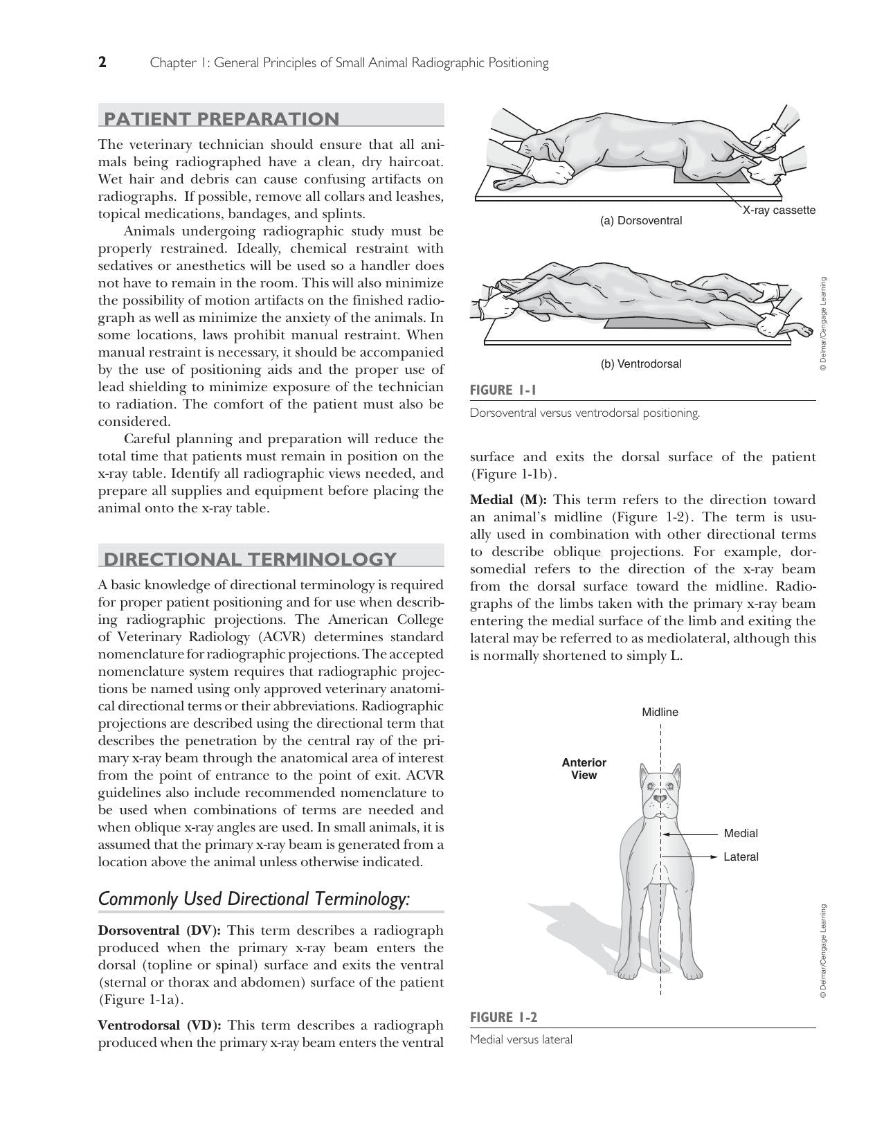 Handbook Of Radiographic Positioning For Veterinary Technicians