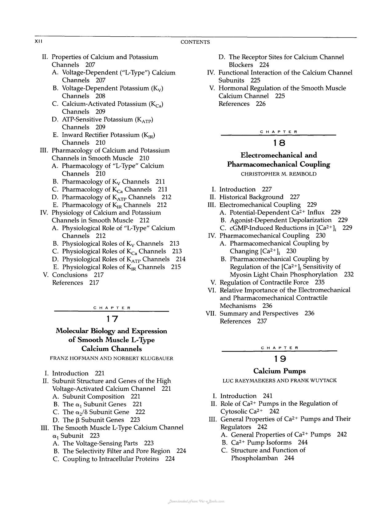 Biochemistry Of Smooth Muscle Contraction