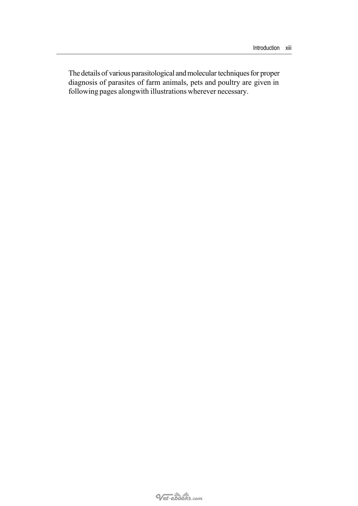 Diagnostic Veterinary Parasitology An Introduction