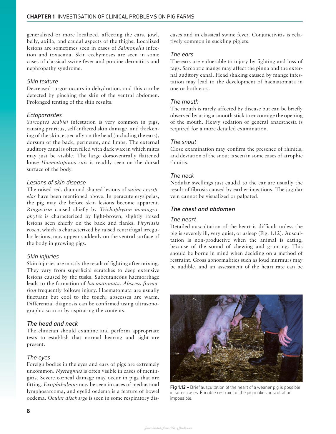 Handbook Of Pig Medicine