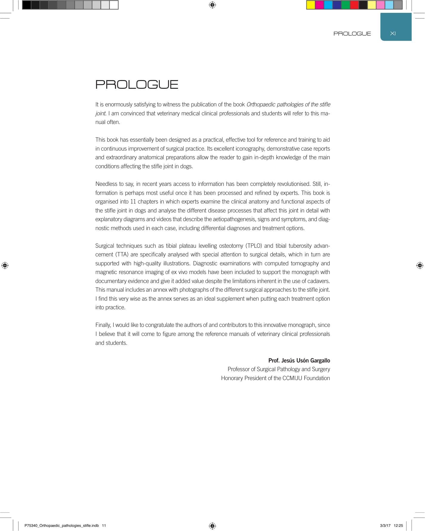 Orthopaedic Pathologies Of The Stifle Joint