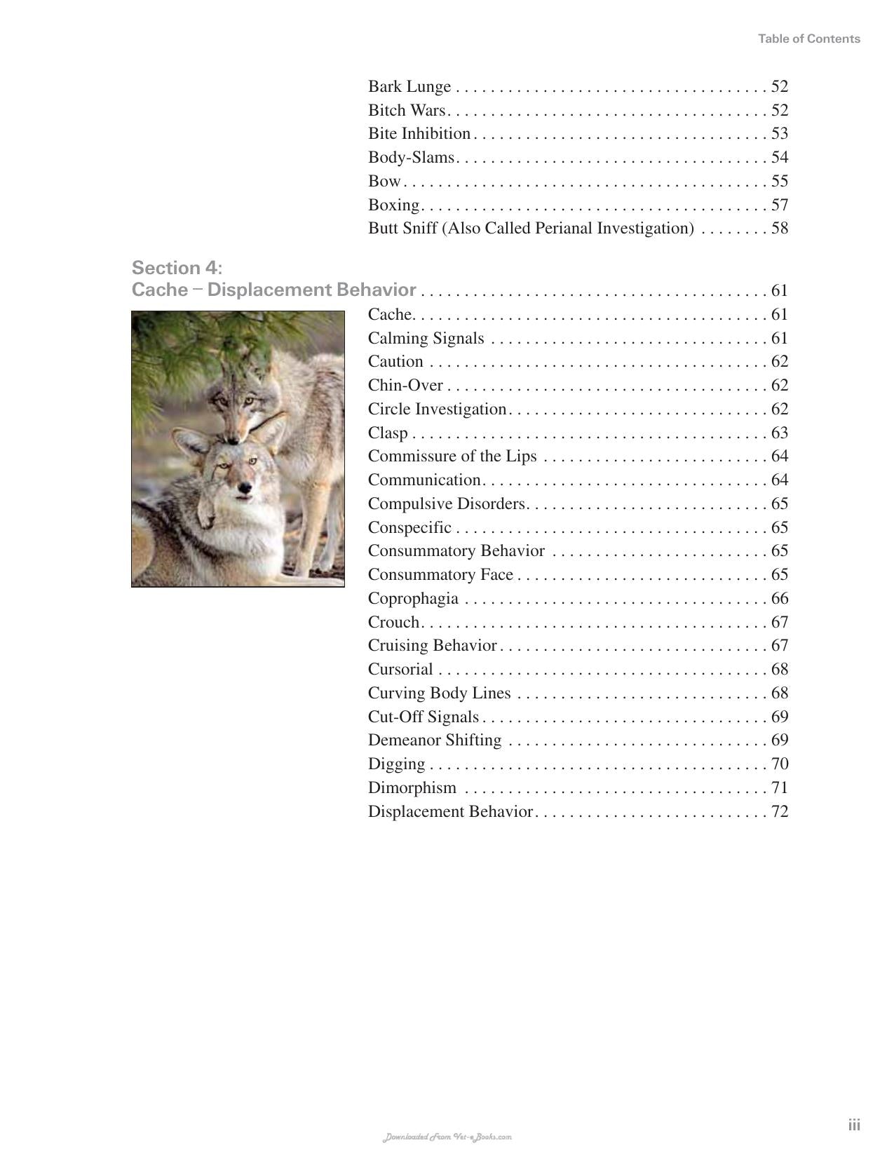 Canine Behavior A Photo Illustrated Handbook