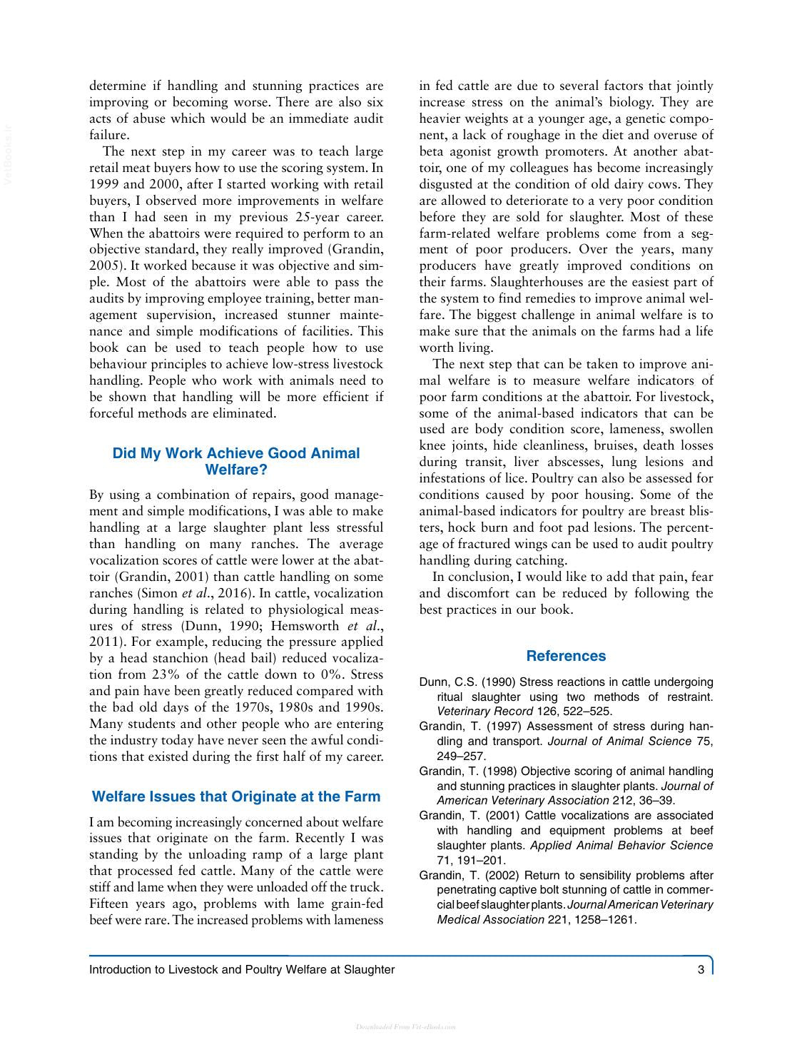 The Slaughter Of Farmed Animals Practical Ways Of Enhancing Animal Welfare
