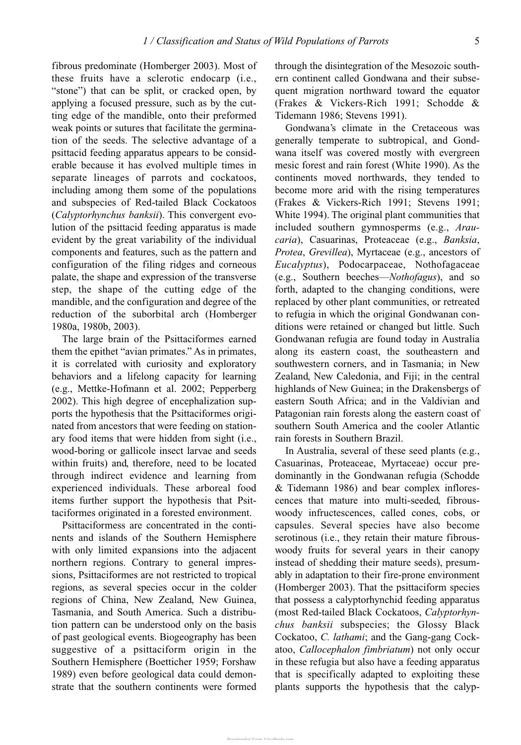 Manual Of Parrot Behavior