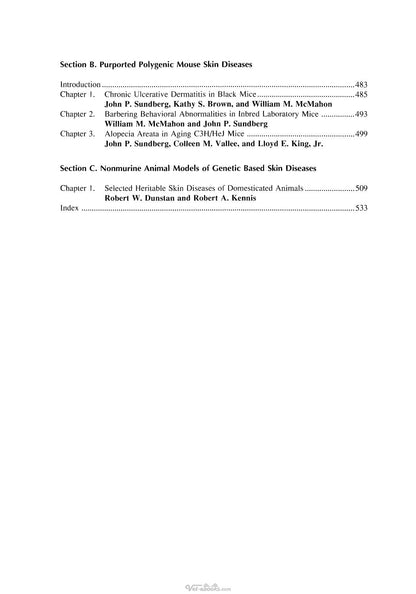 Handbook of Mouse Mutations with Skin and Hair Abnormalities
