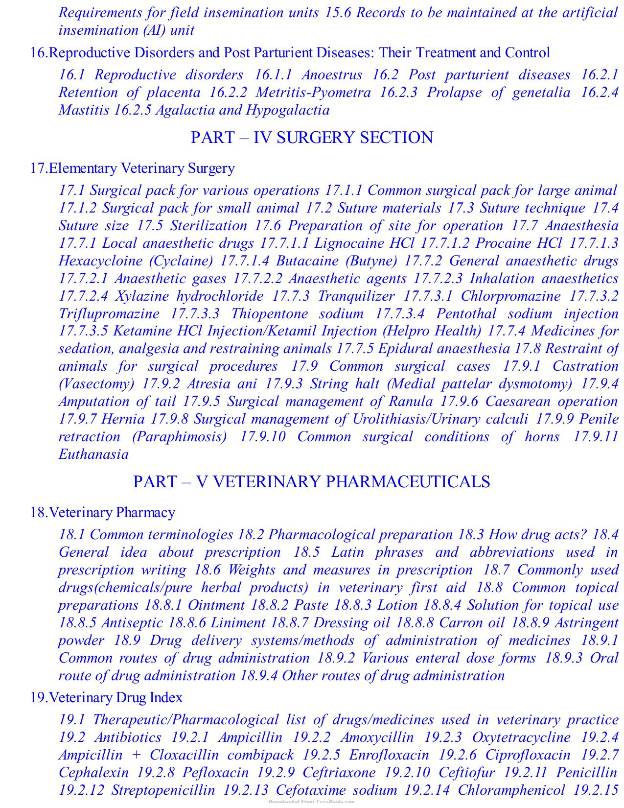 Essentials Of Veterinary Practice