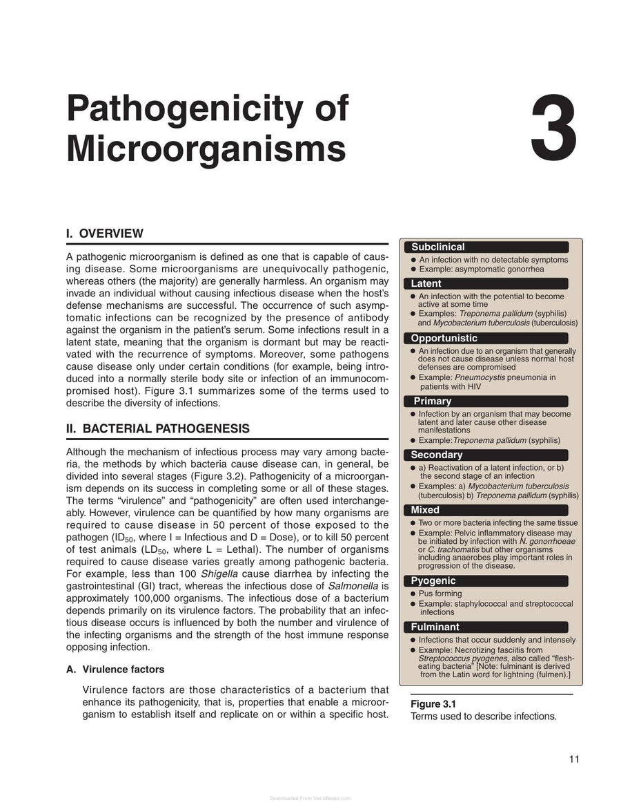 Preview page of Lippincotts Illustrated Reviews Microbiology 3rd Edition