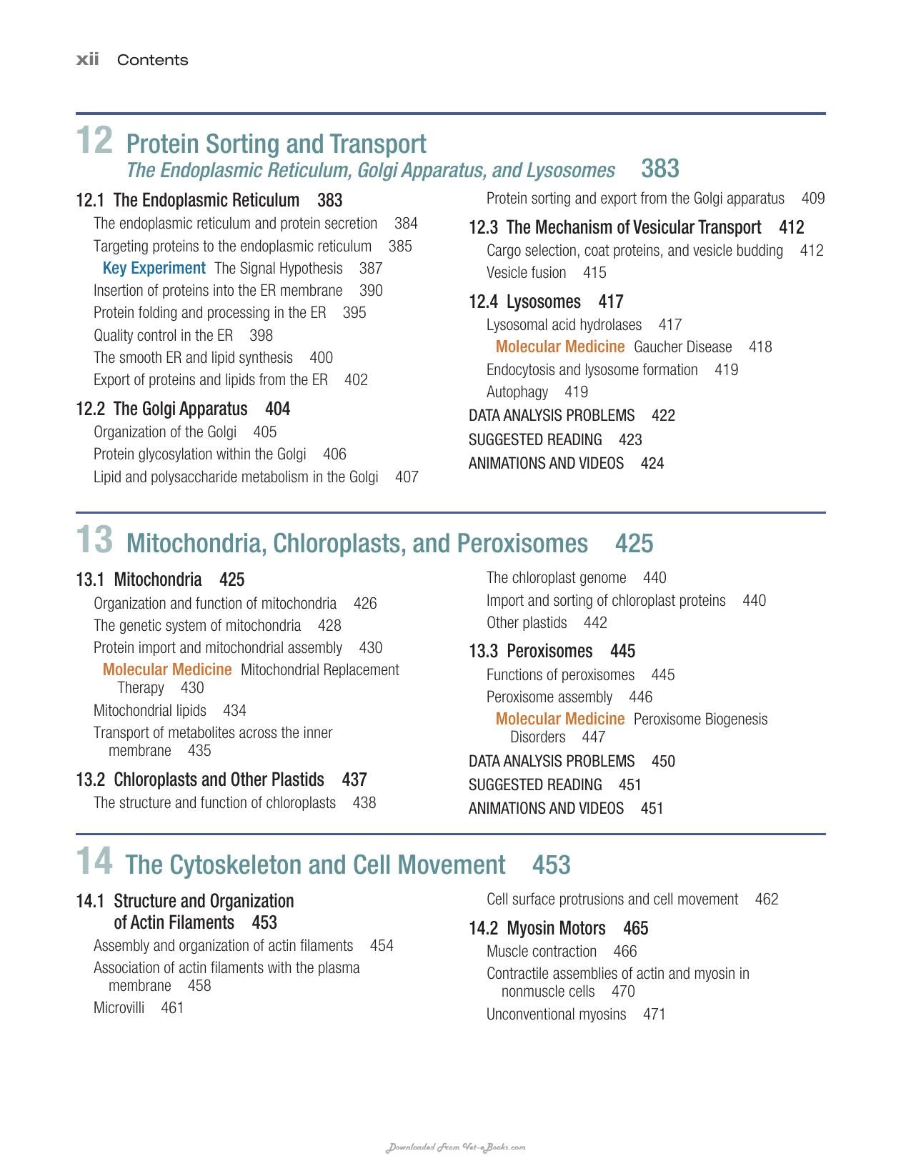 The Cell A Molecular Approach 8Th Edition