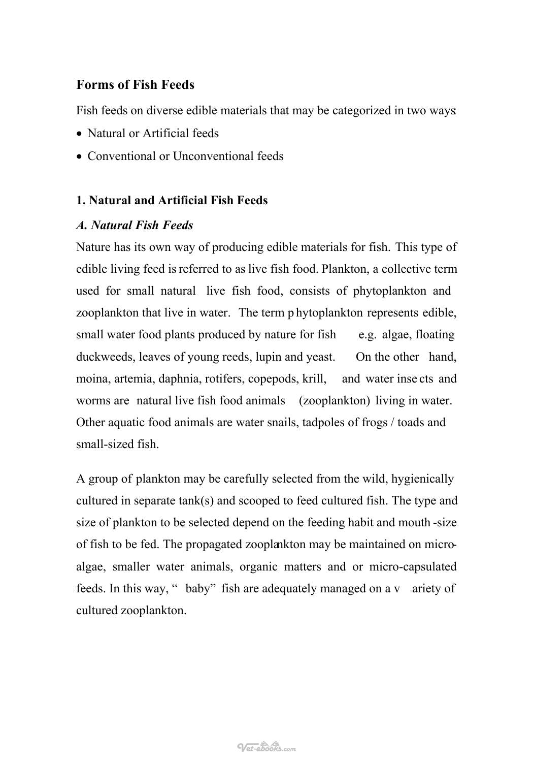 Aquafeed Production Economics And Health Impact On Fish Management
