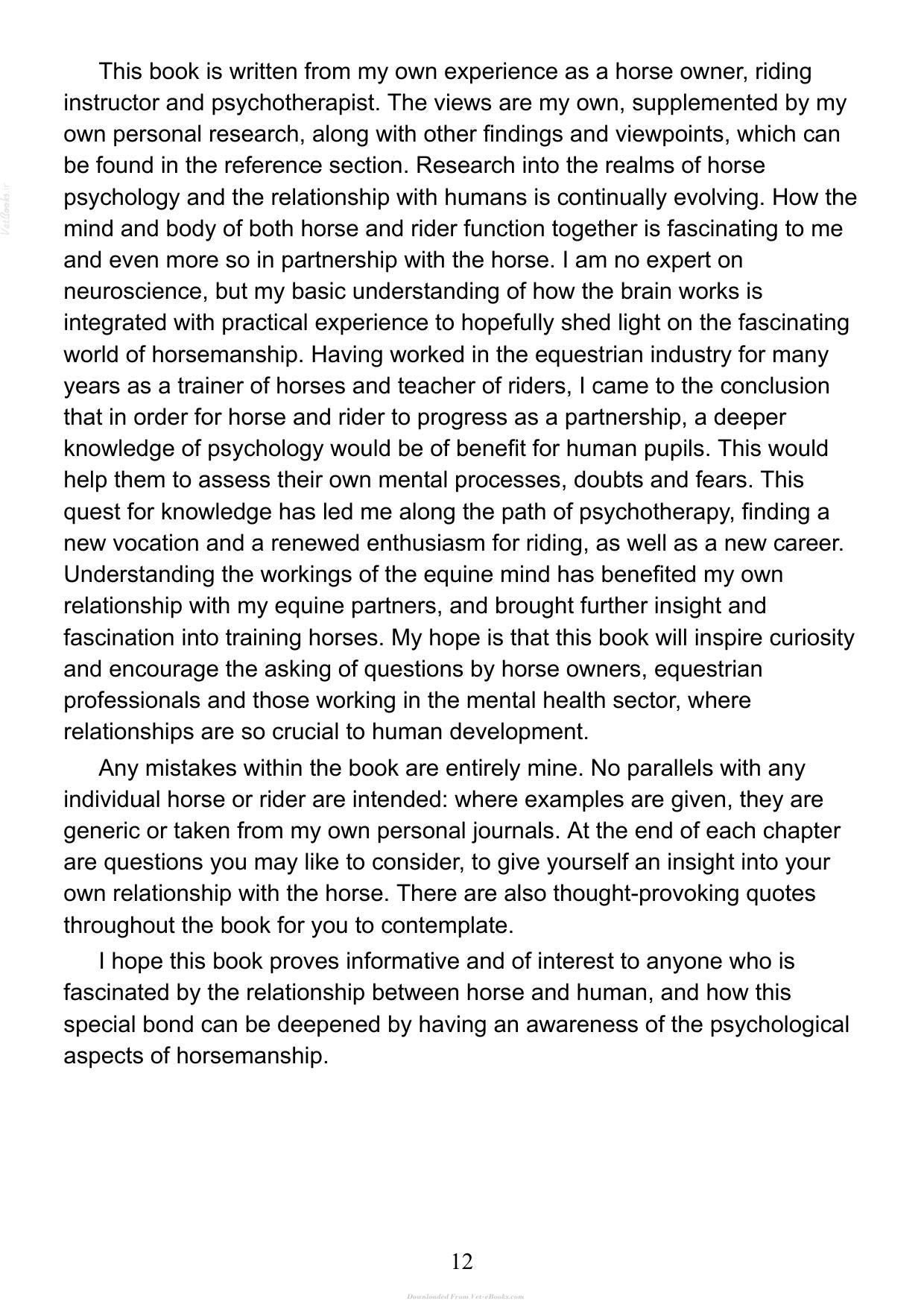 The Psychology Of Horsemanship Understanding The Horse And You