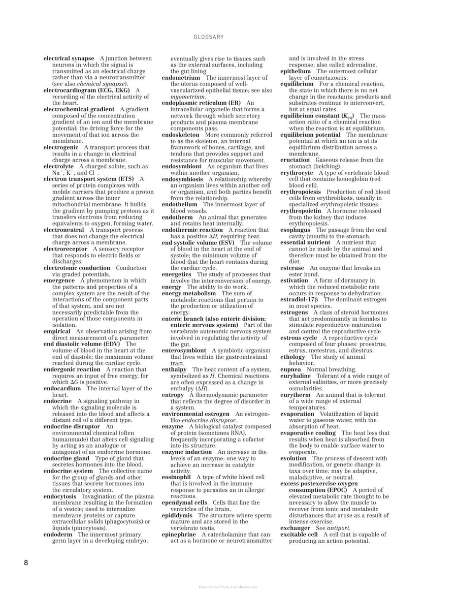 Preview page of Principles of Animal Physiology 2nd Edition