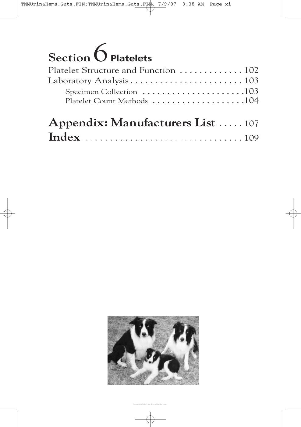 Laboratory Urinalysis And Hematology For The Small Animal Practitioner