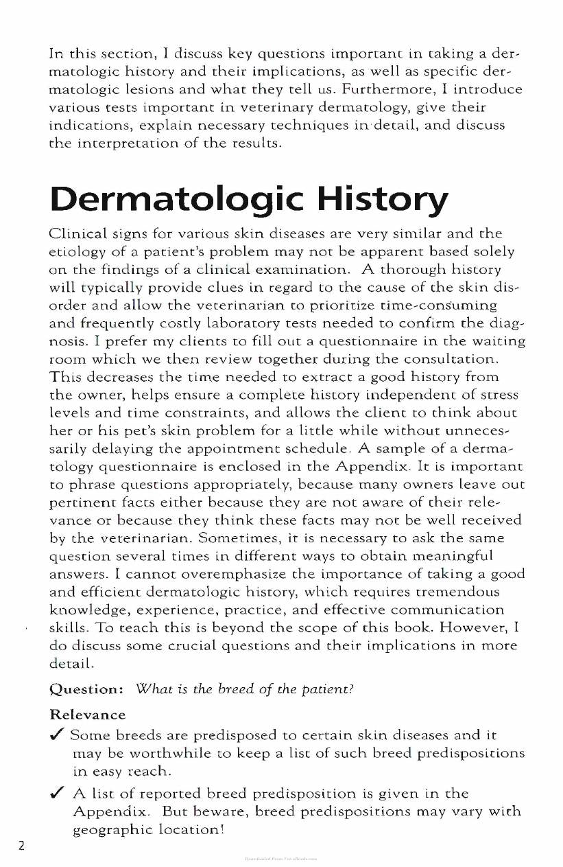 Dermatology For The Small Animal Practitioner