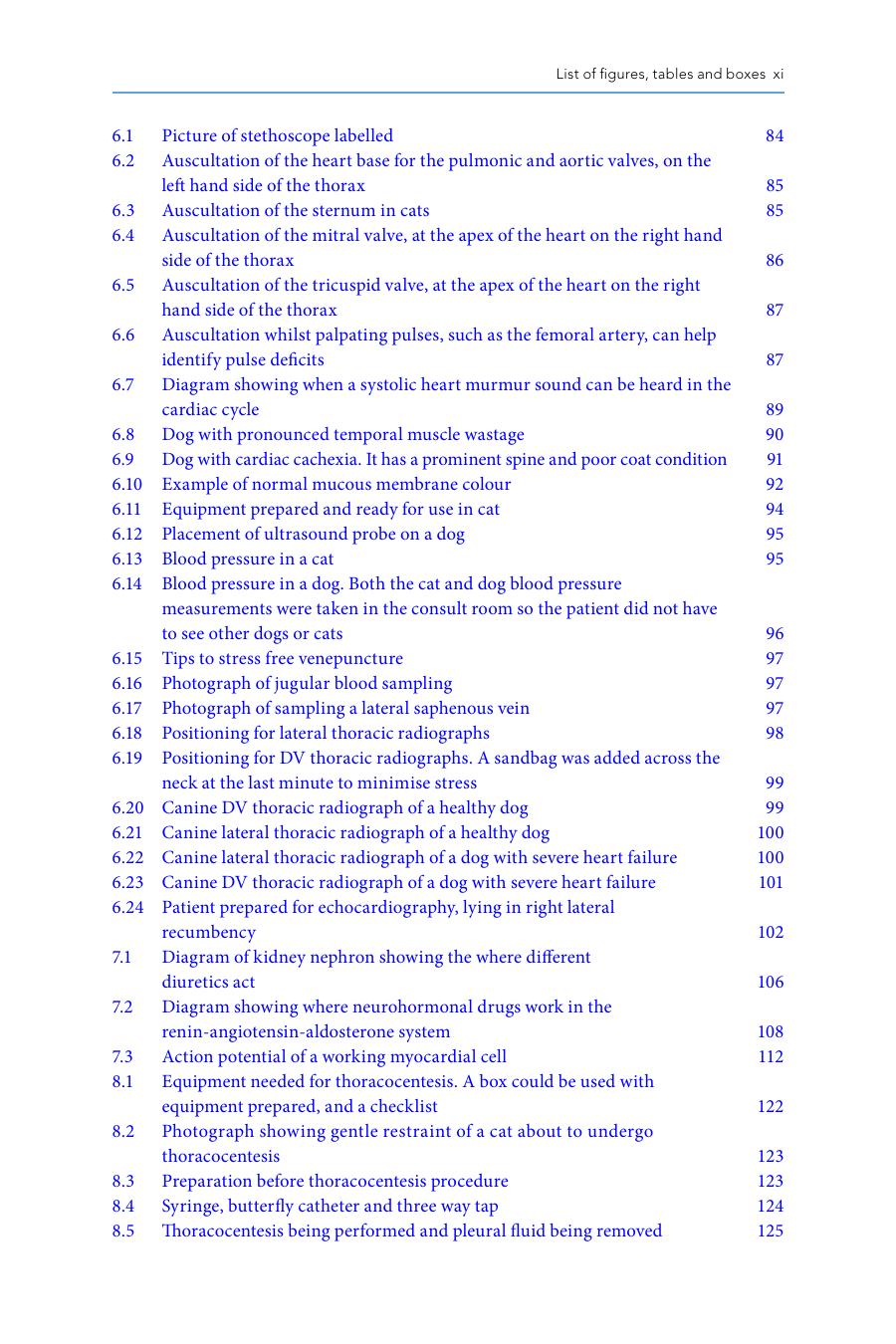 Preview page of Practicals Cardiology for a Veterinary Nurses