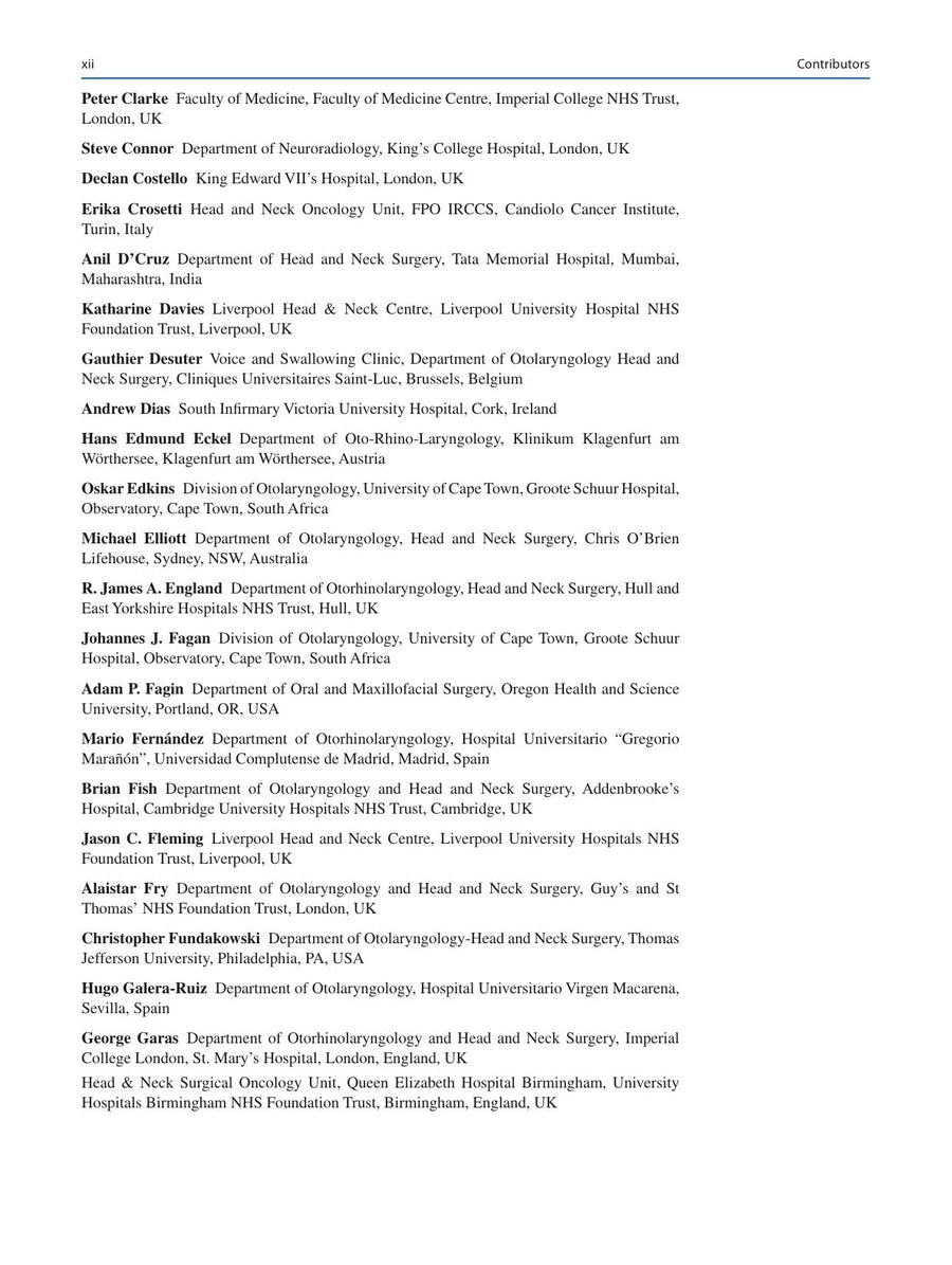 Preview page of Atlas of Head and Neck Surgery