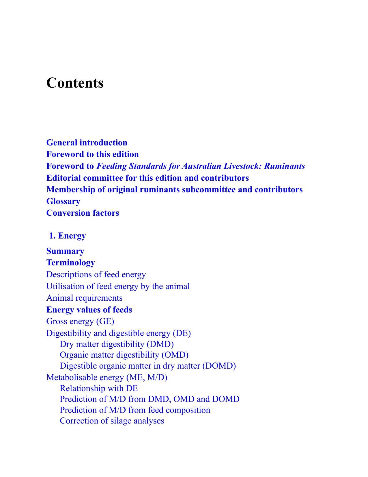Nutrient Requirements Of Domesticated Ruminants