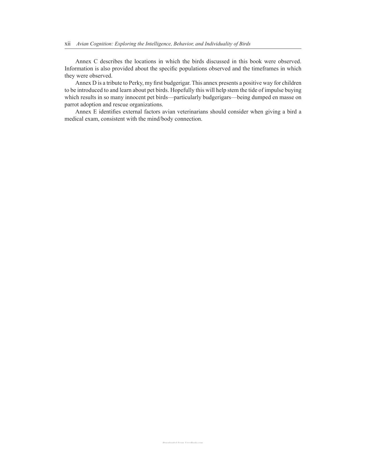 Avian Cognition Exploring The Intelligence Behavior And Individuality Of Birds