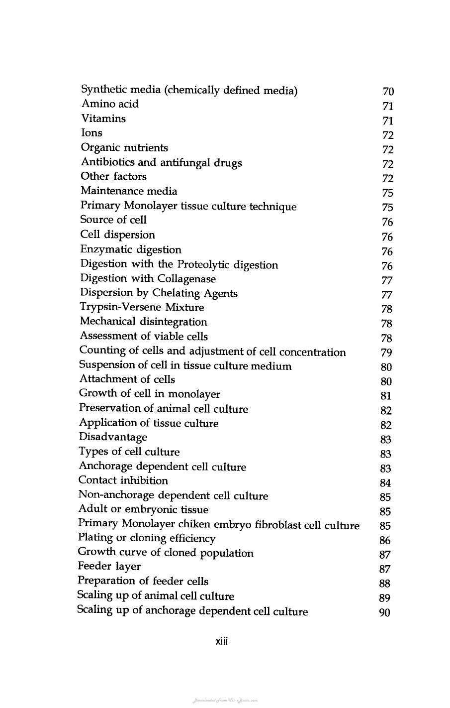 Principles Of Animal Cell Culture Students Compendium