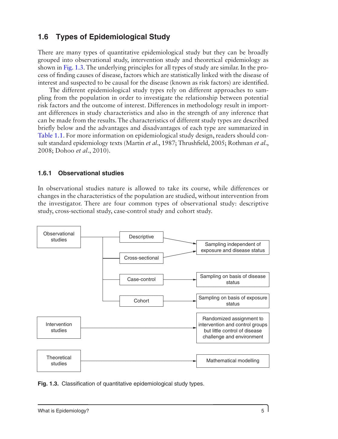 Epidemiology For Field Veterinarians An Introduction