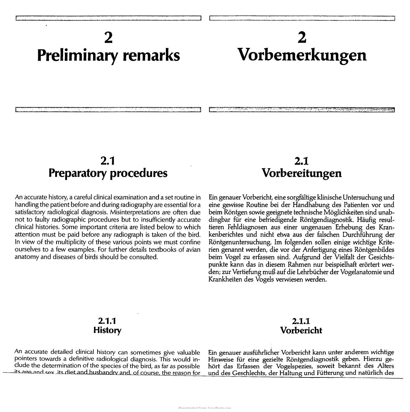 Atlas Of Radiographic Anatomy And Diagnosis Of Cage Birds