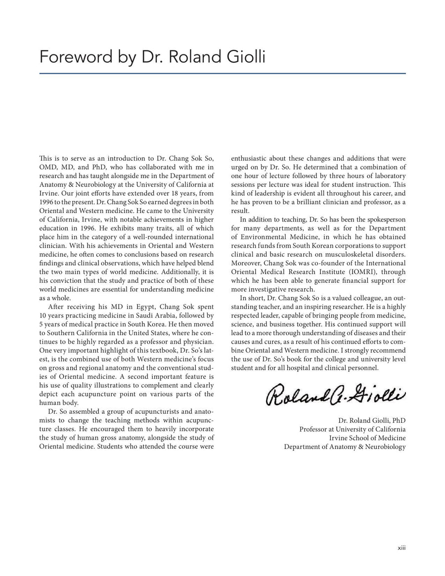 Preview page of Acupuncture Anatomy: Regional Micro-Anatomy and Systemic Acupuncture Networks