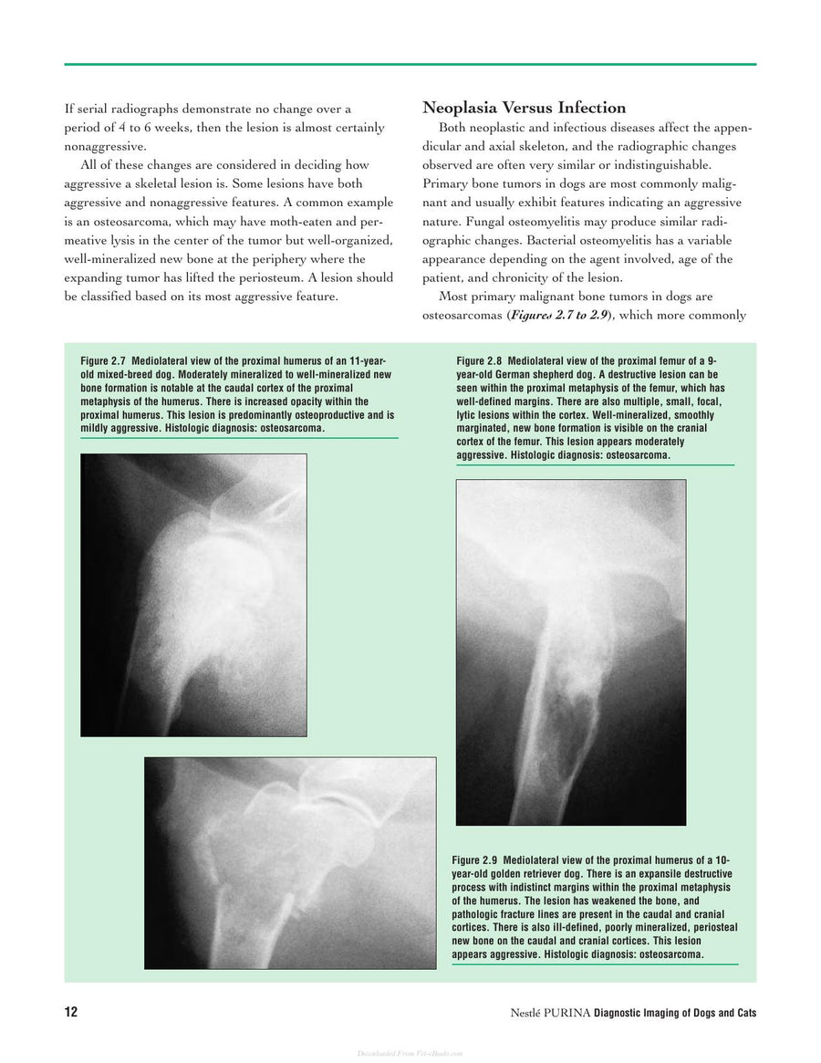 Preview page of Diagnostic Imaging of Dogs and Cats