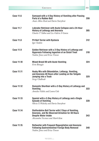Case Studies in Small Animal Point of Care Ultrasound a Color Handbook