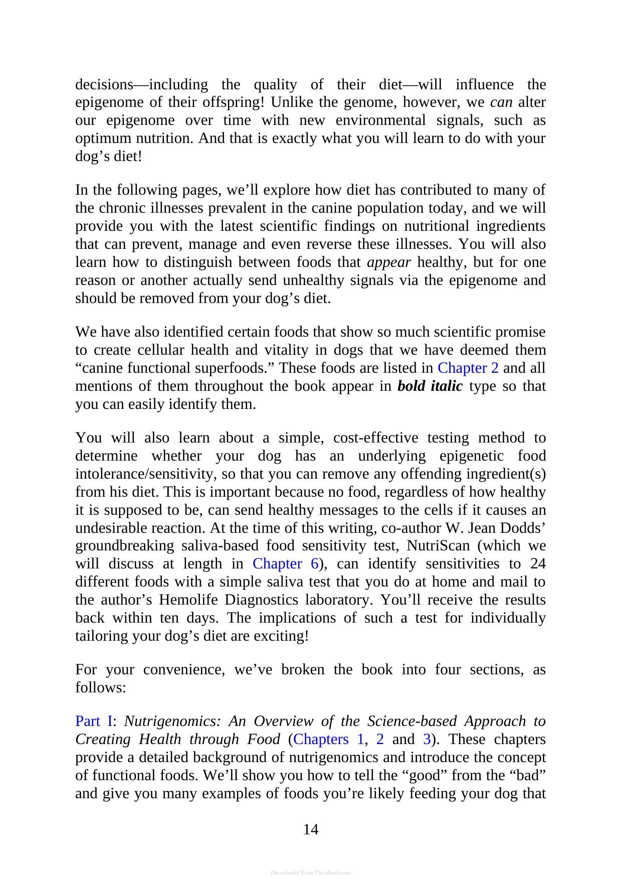 Canine Nutrigenomics The New Science Of Feeding Your Dog For Optimum Health