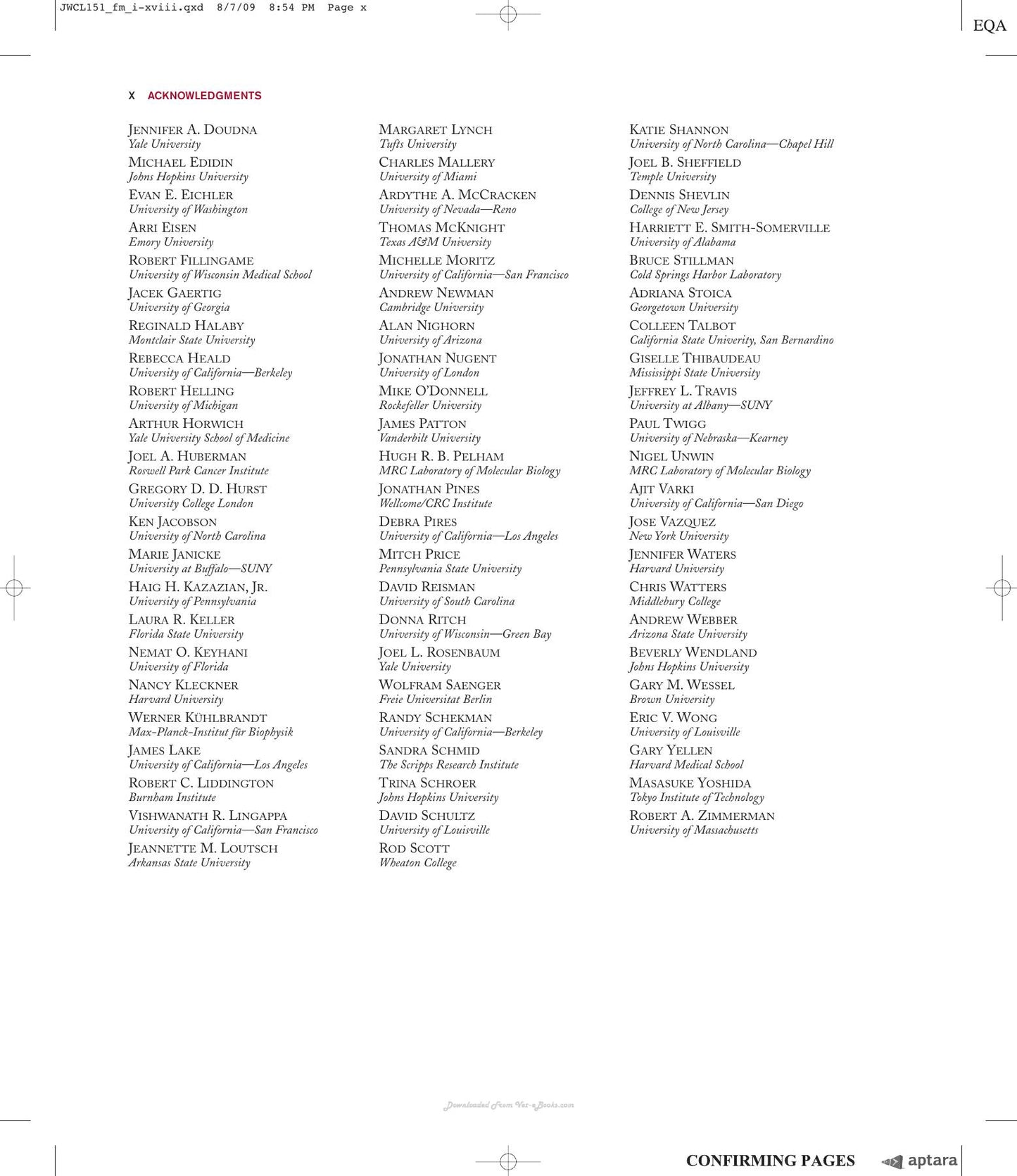 Cell And Molecular Biology Concepts And Experiments 6Th Edition