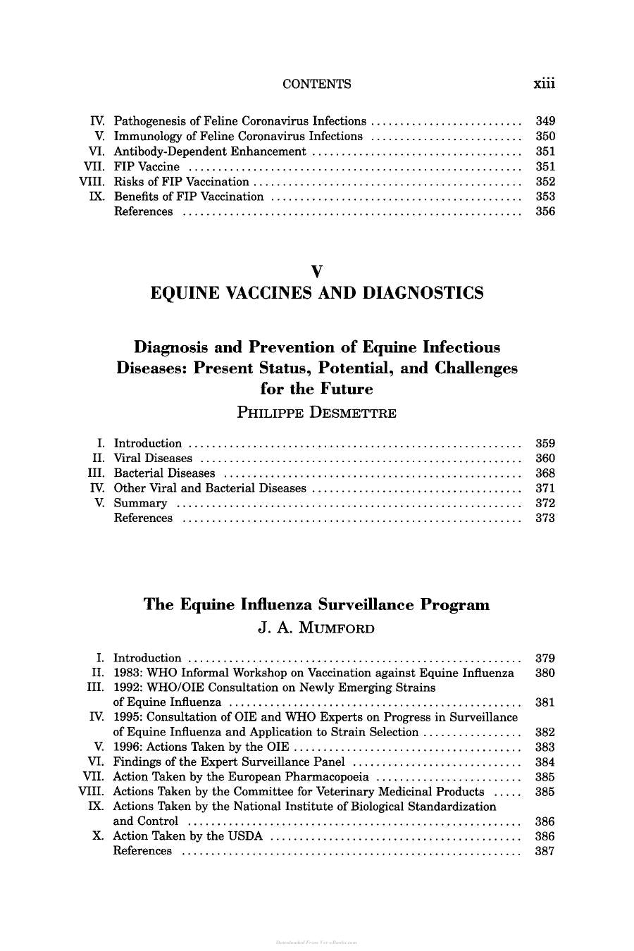 Veterinary Vaccines And Diagnostics