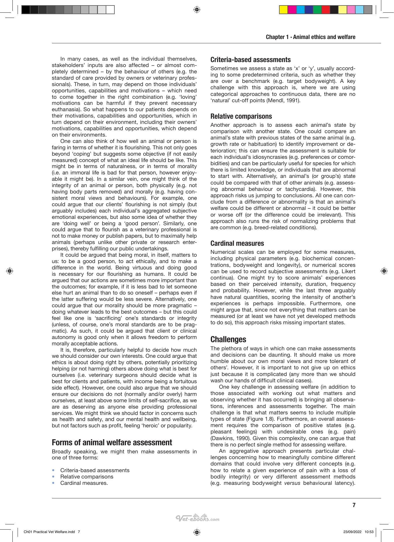 Bsava Manual Of Practical Veterinary Welfare